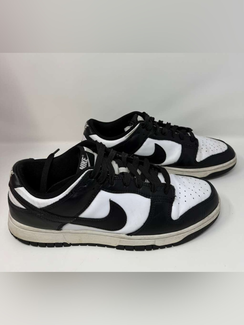 Nike Dunk Low Top Men Size 10 DD1391-100 Black White Panda Training Shoes